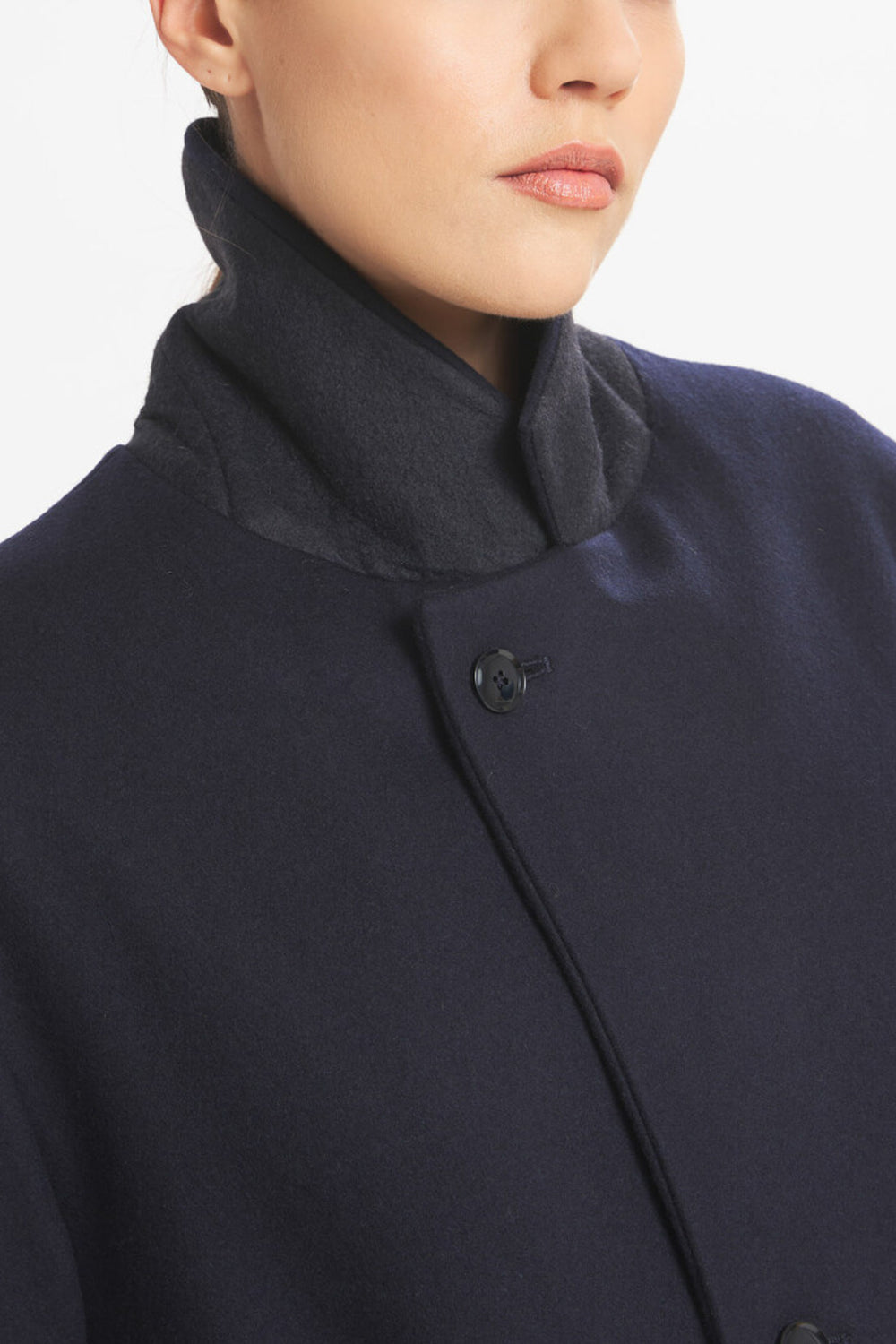 BARENA - Coat zane navy BARENA