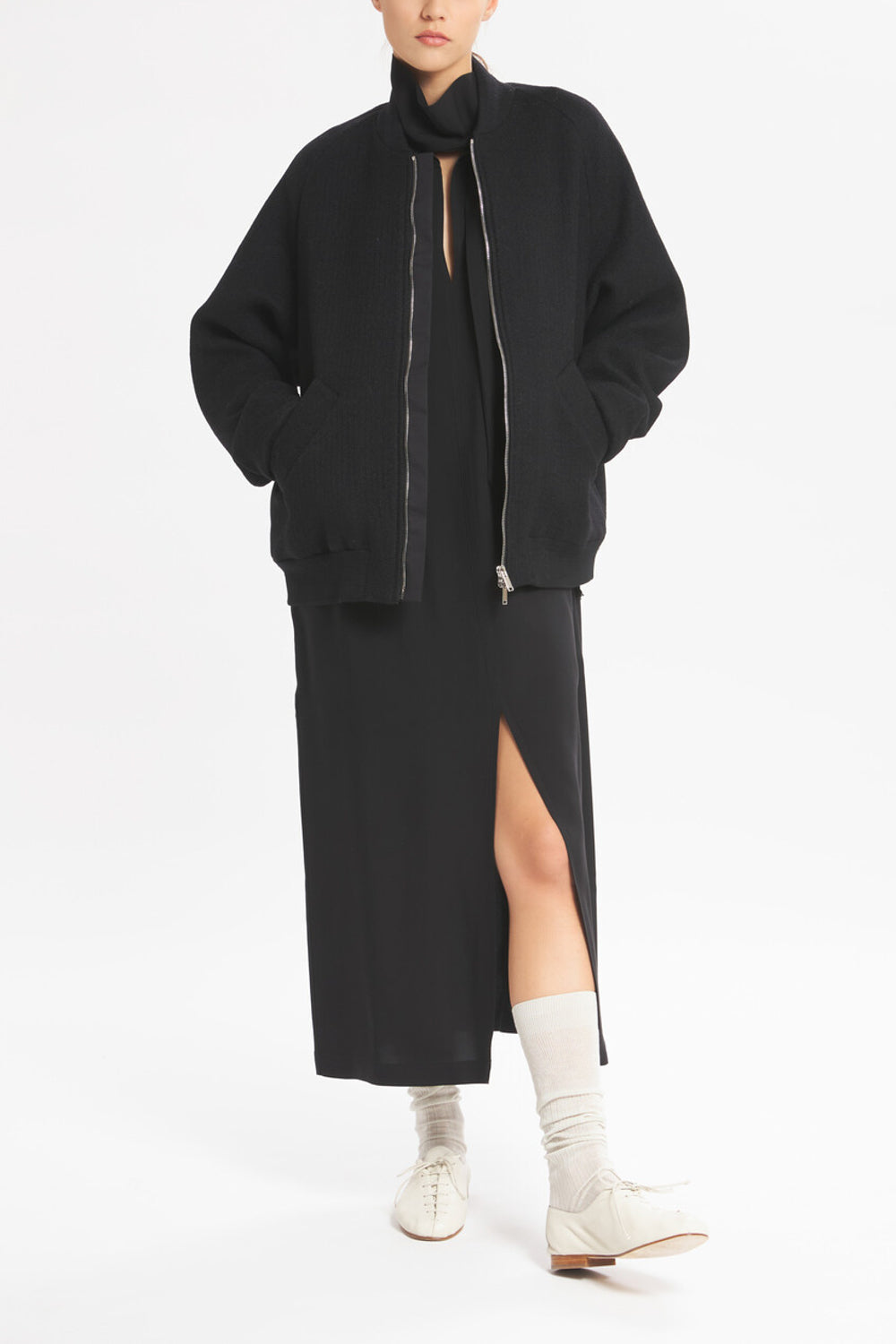 BARENA - Coat gerda nero BARENA