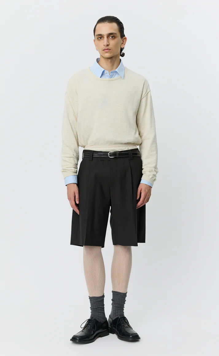 MFPEN - Classic shorts dark grey stripe