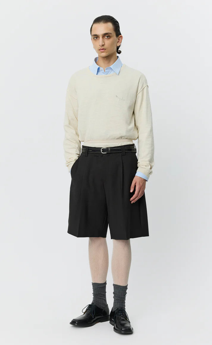MFPEN - Classic shorts dark grey stripe