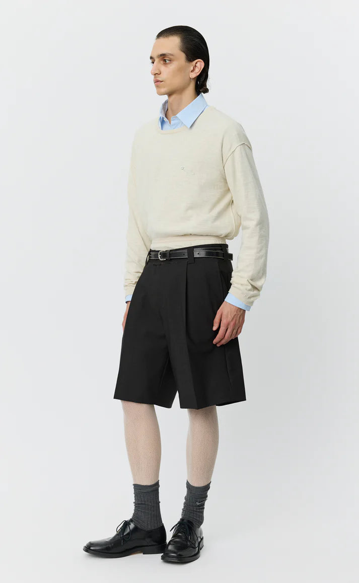 MFPEN - Classic shorts dark grey stripe
