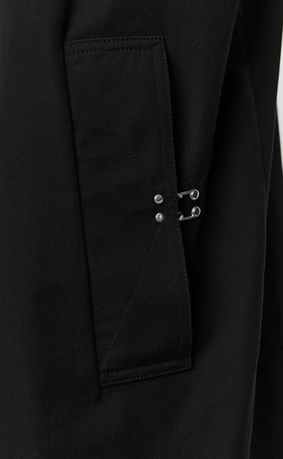 MFPEN - Client coat Black Gabardine
