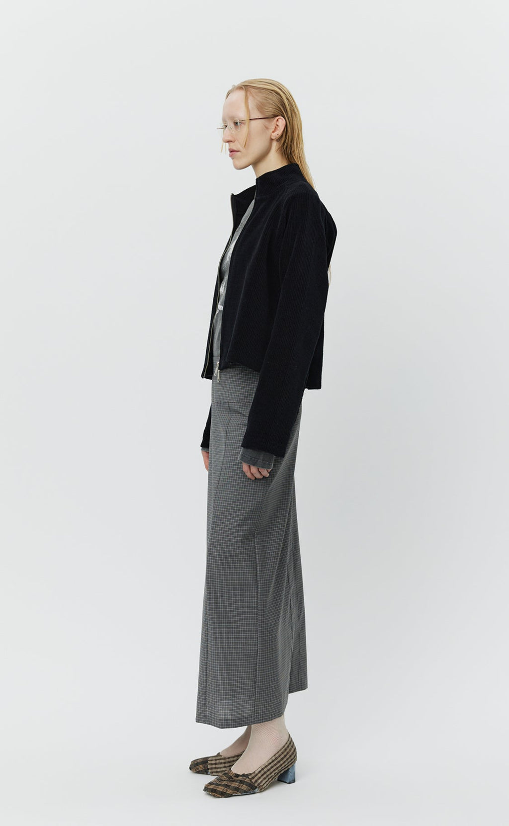 MFPEN - Cropped leisure zip-up black MFPEN