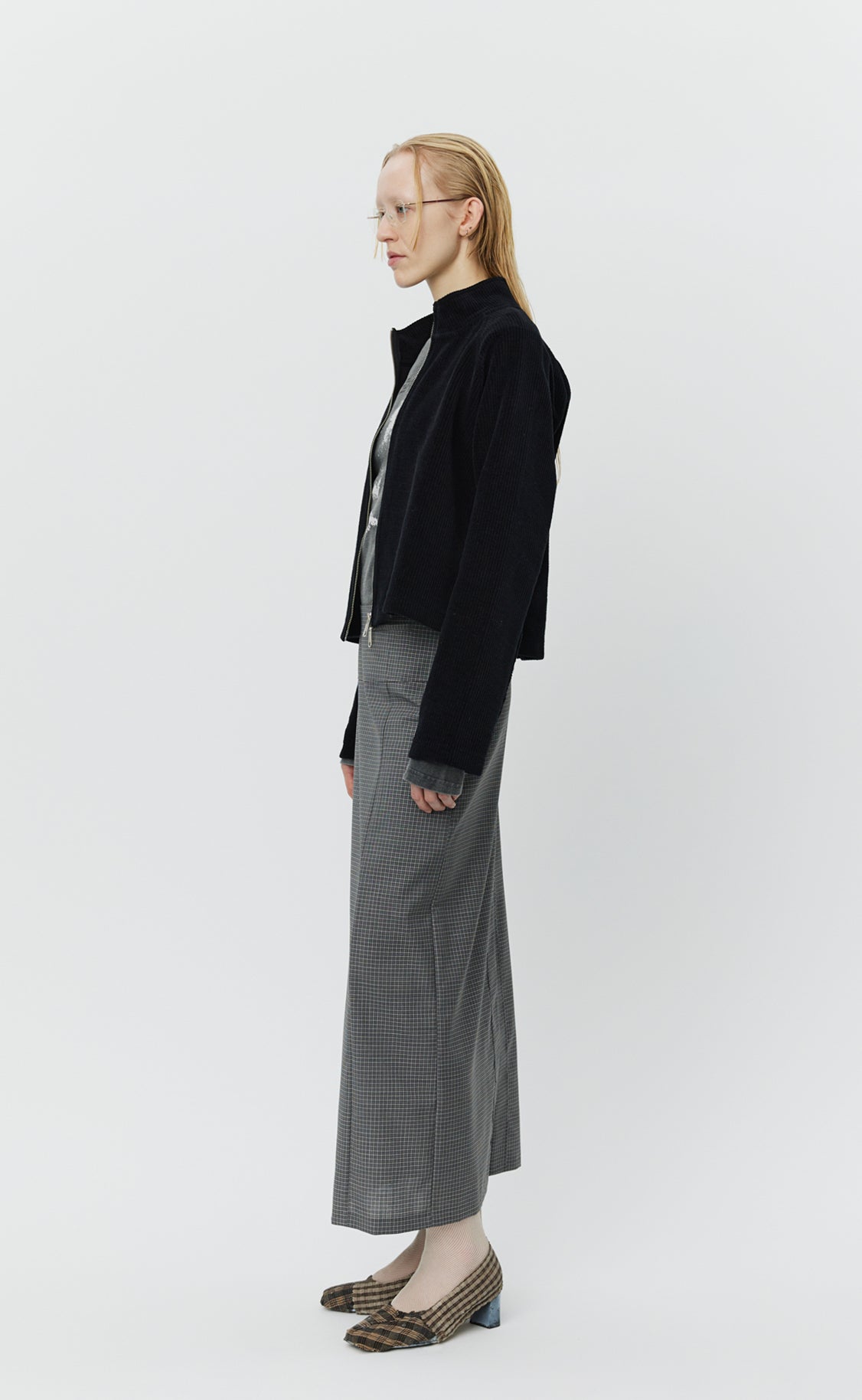 MFPEN - Cropped leisure zip-up black MFPEN