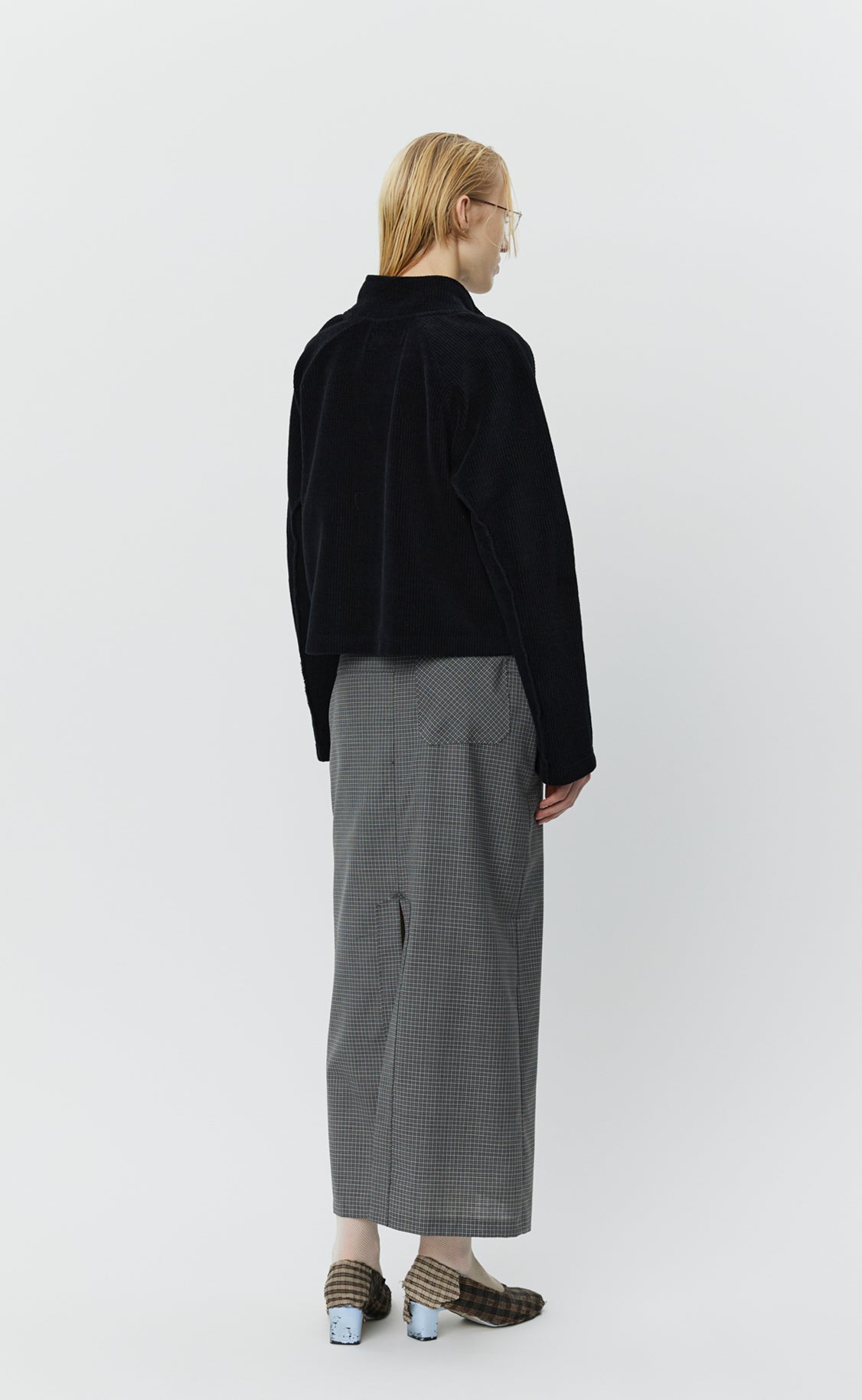 MFPEN - Cropped leisure zip-up black MFPEN