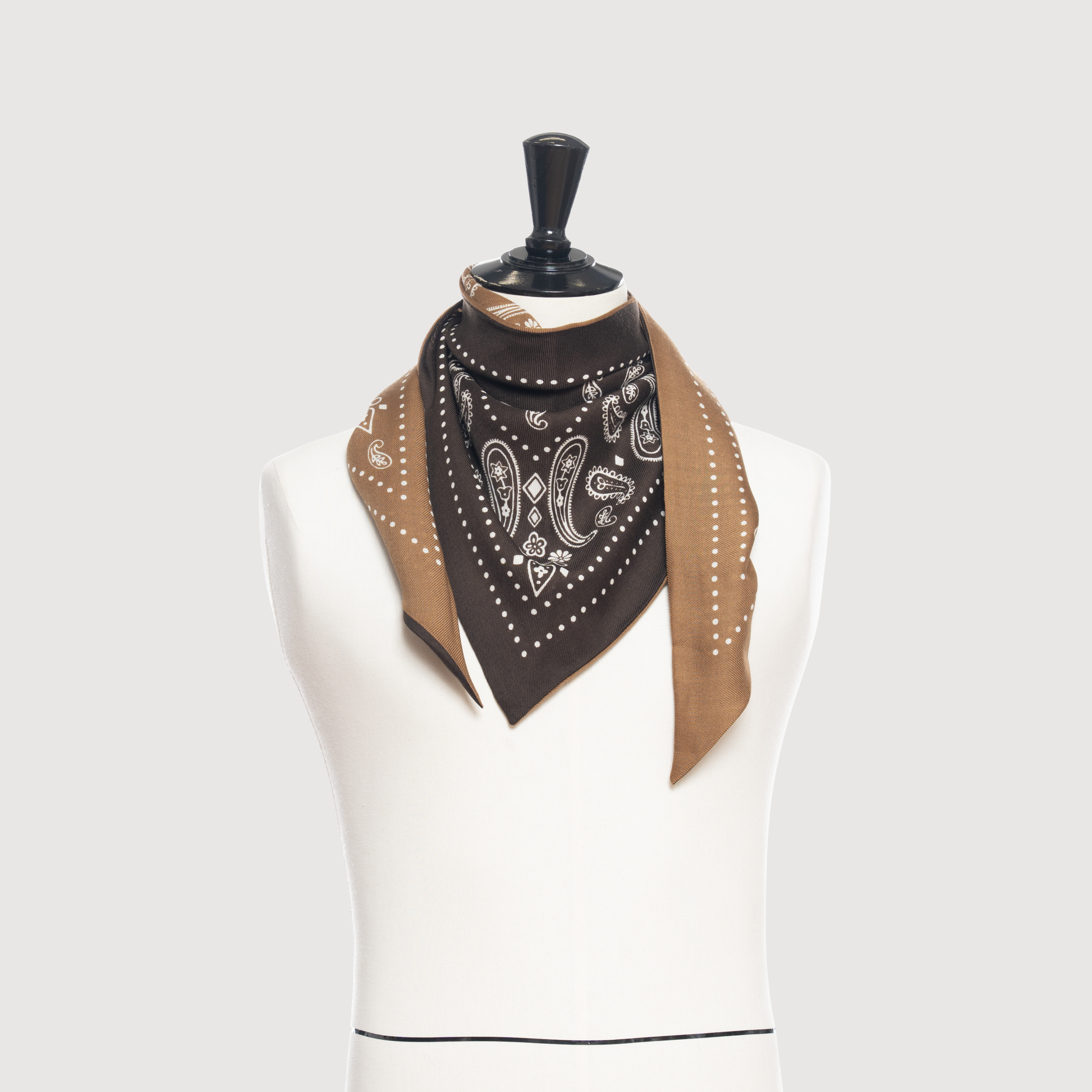 DESTIN - Triangle Bicolor Choco Vicuna