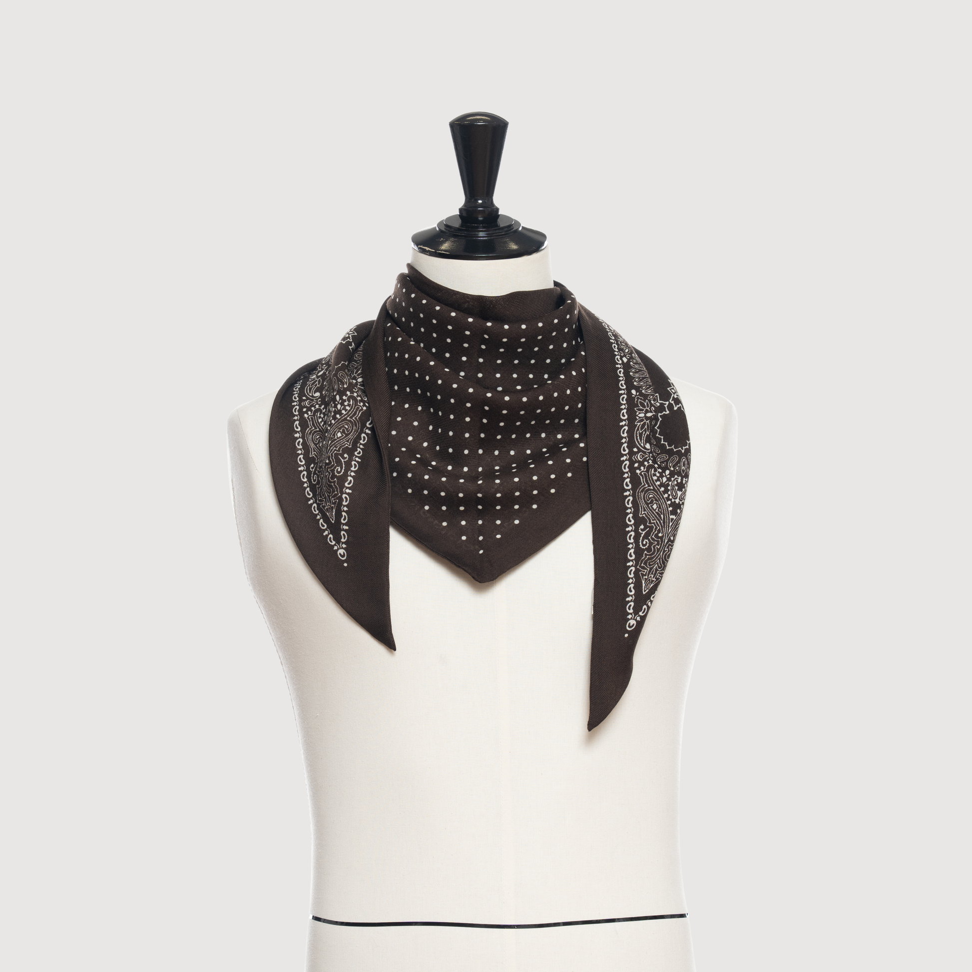 DESTIN - Triangle Bandana Dark Choco
