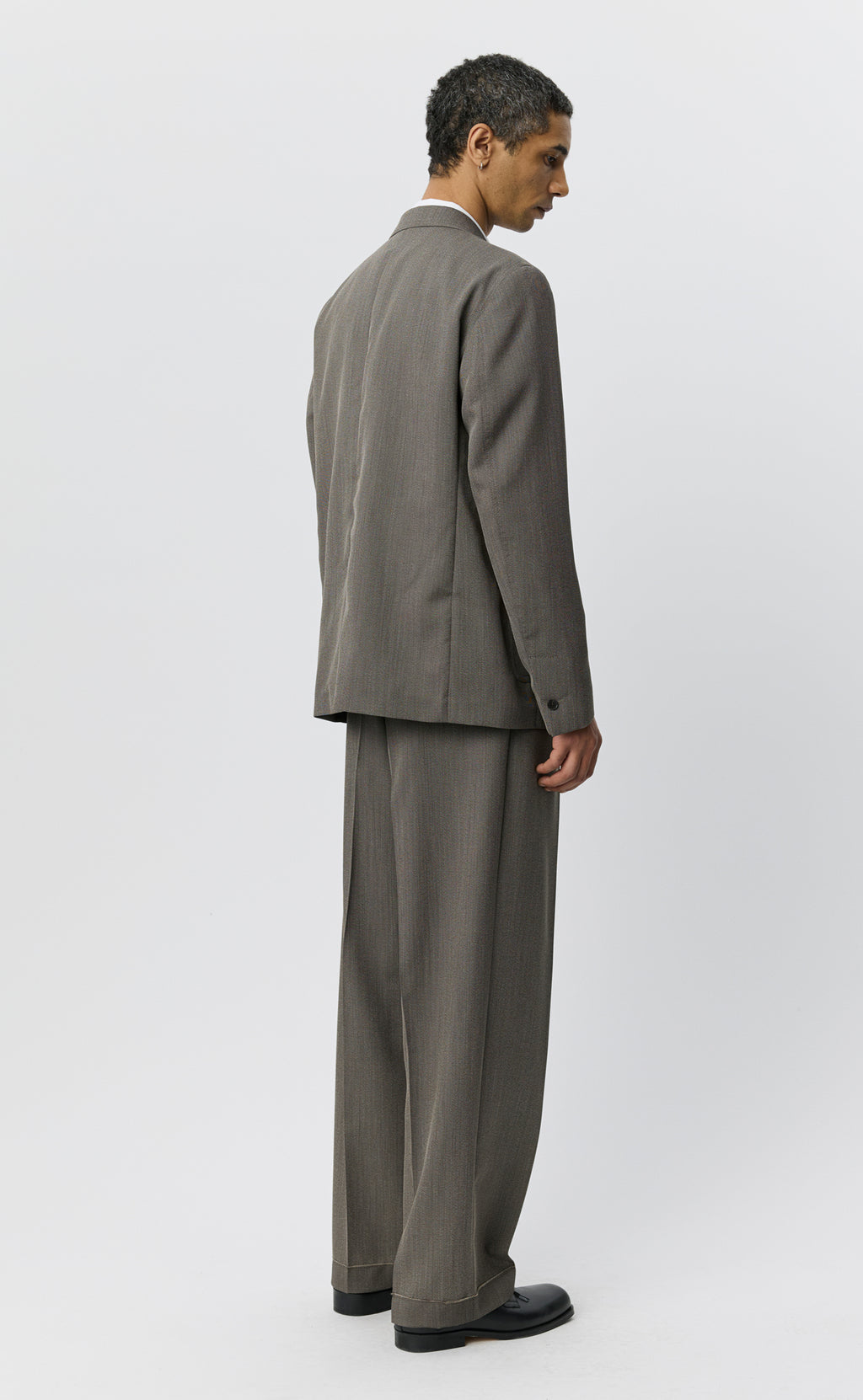 MFPEN - Domain jacket Taupe wool twill