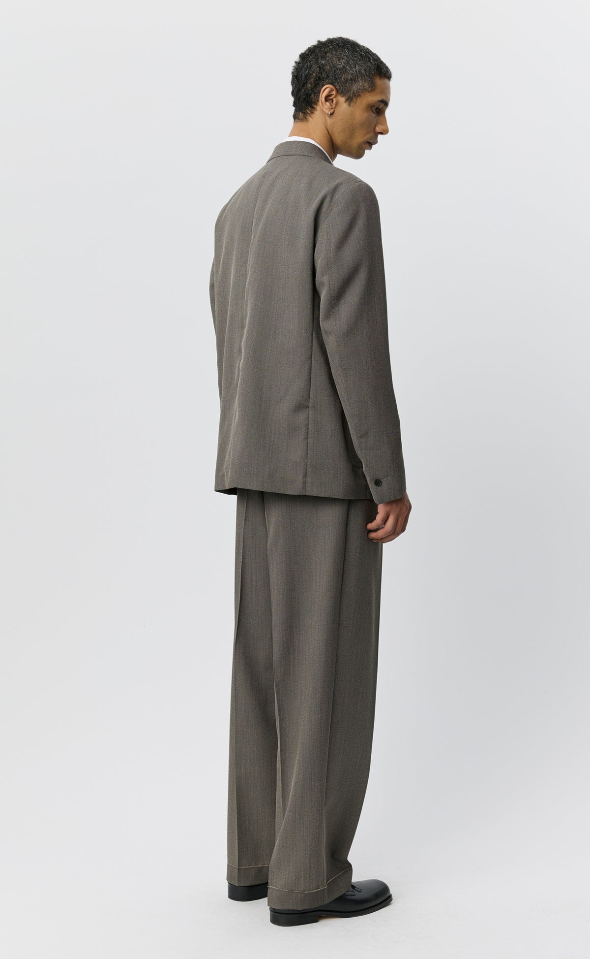 MFPEN - Domain jacket Taupe wool twill