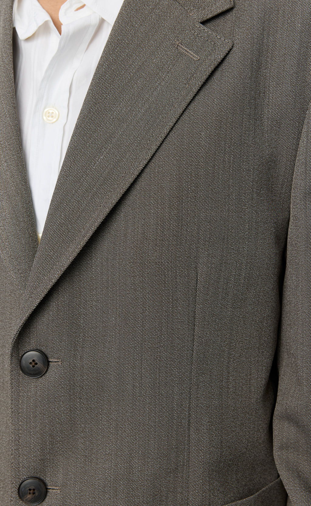 MFPEN - Domain jacket Taupe wool twill