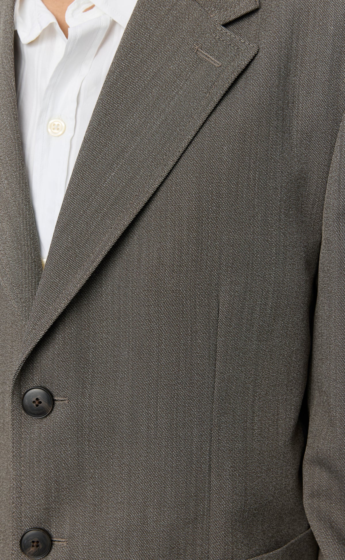 MFPEN - Domain jacket Taupe wool twill