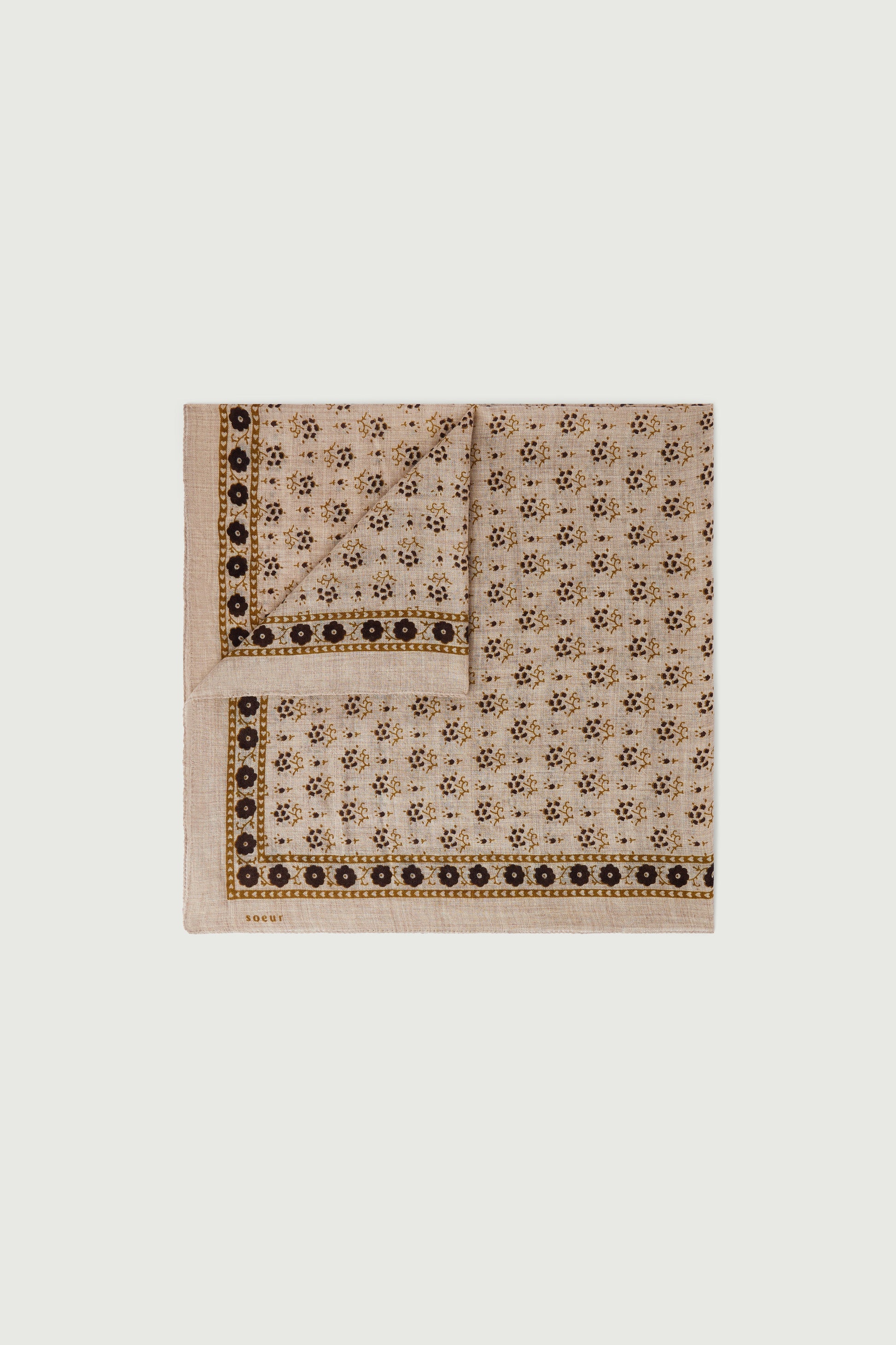 SOEUR - Foulard classique laine SOEUR