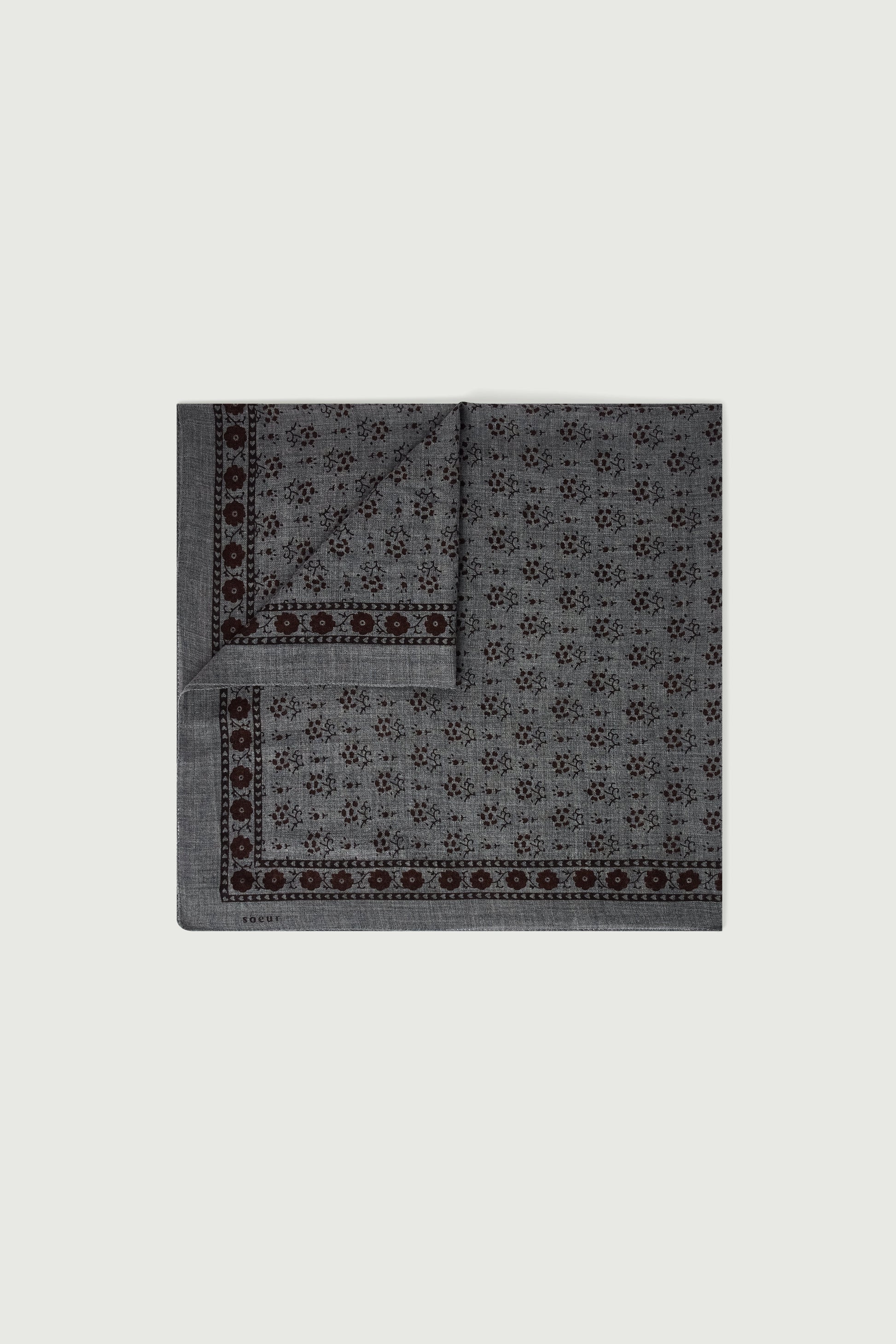 SOEUR - Foulard classique laine SOEUR