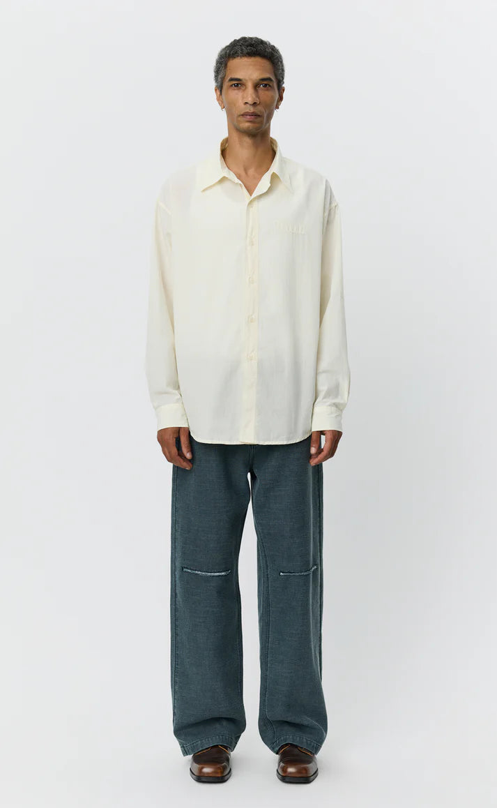 MFPEN - Essay shirt off white micro check