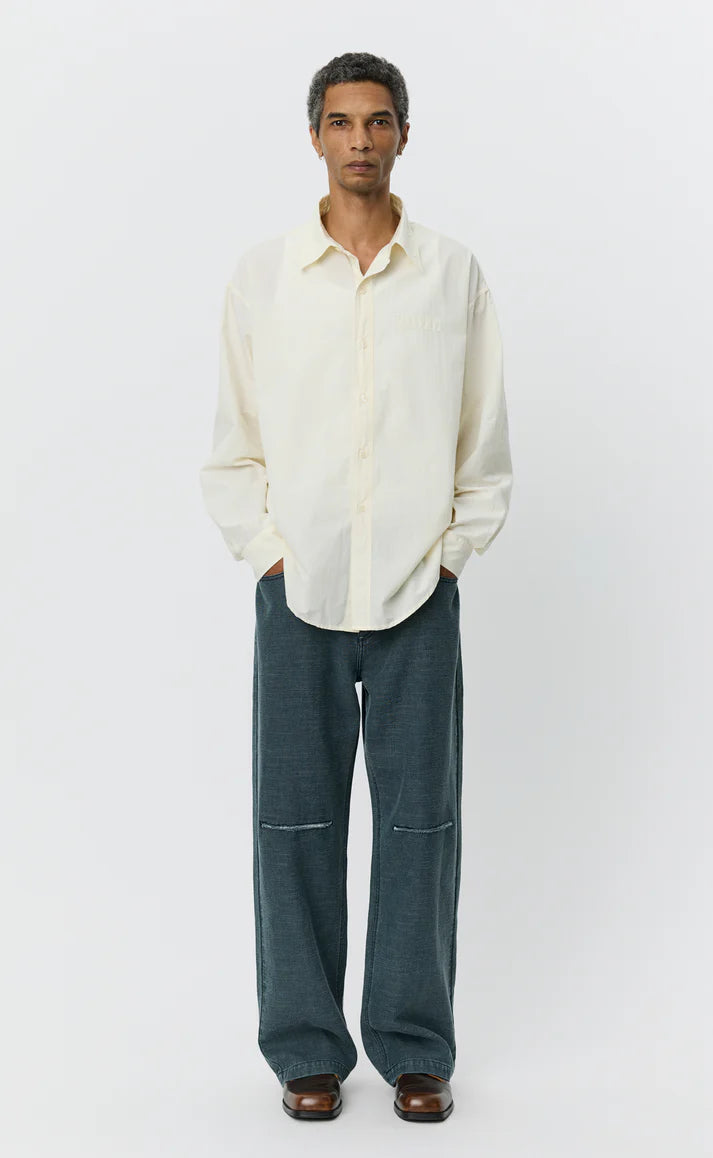 MFPEN - Essay shirt off white micro check