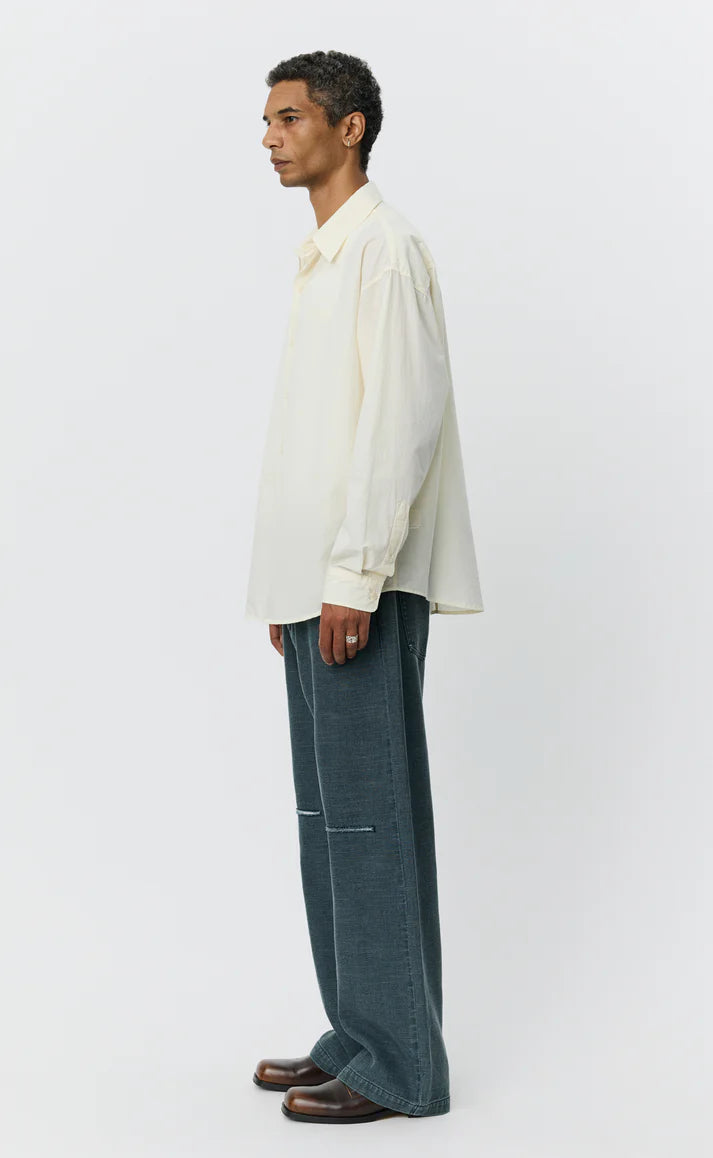 MFPEN - Essay shirt off white micro check
