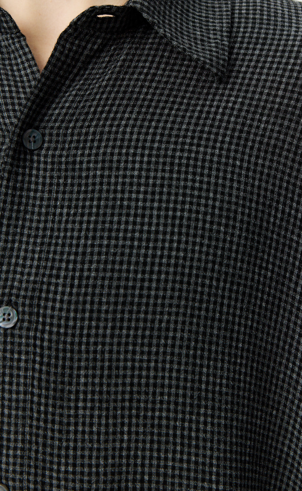 MFPEN - Exact shirt Dark grey check