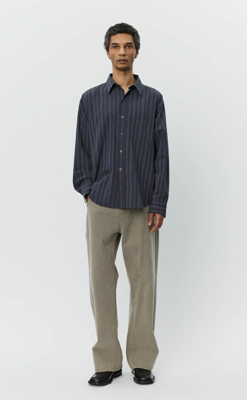 MFPEN - Executive shirt dark grey