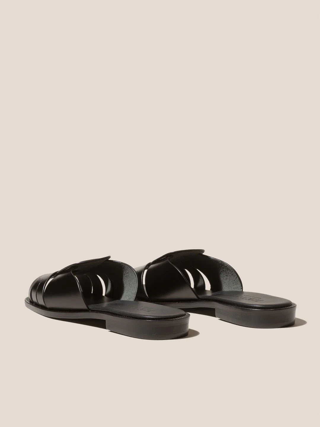 HEREU - Ancora fisherman slide sandal black