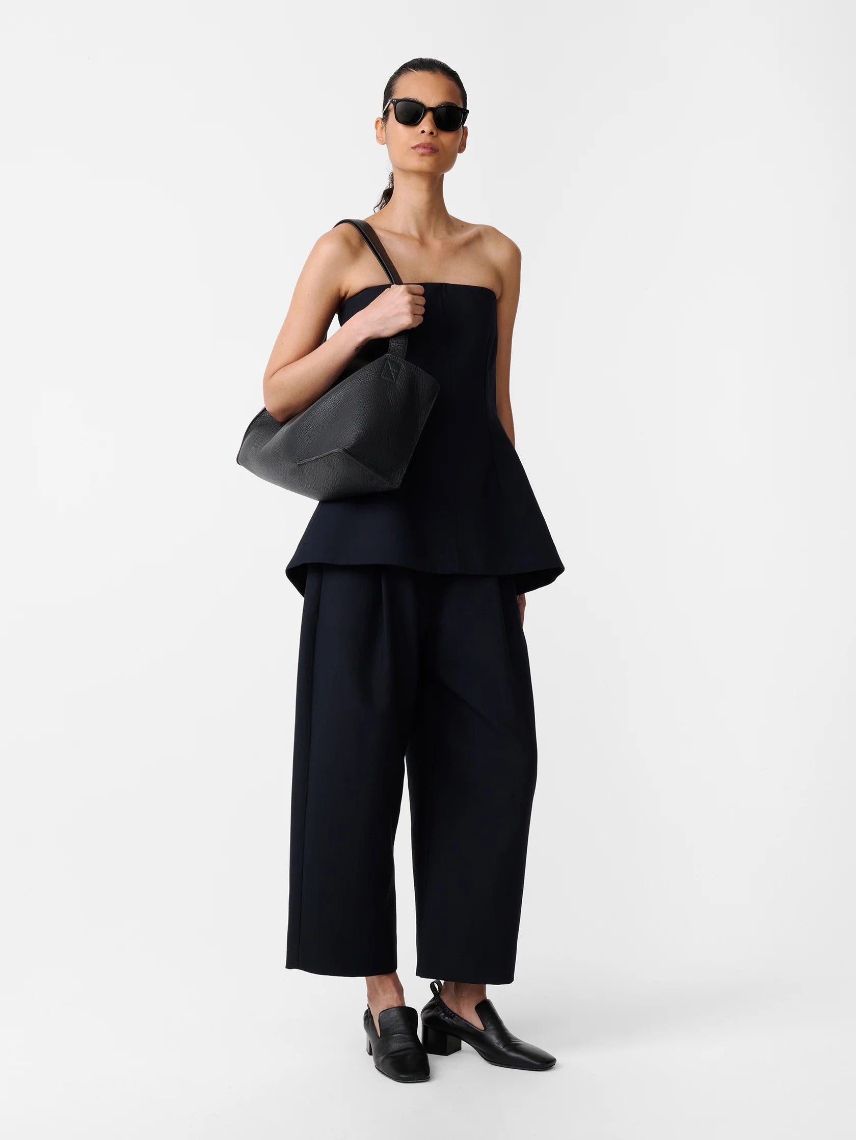 STUDIO NICHOLSON - Pant fellini darkest navy STUDIO NICHOLSON