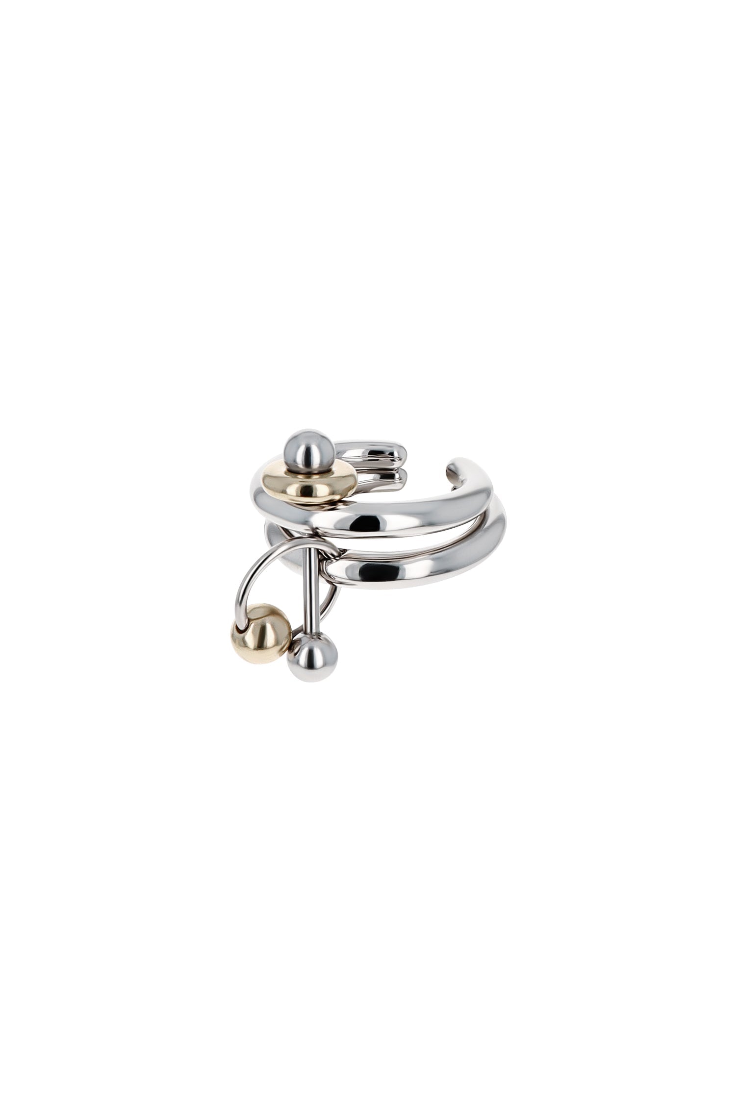 JUSTINE CLENQUET - faith rings gold palladium JUSTINE CLENQUET