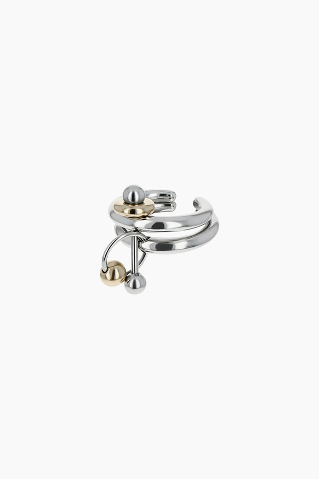 JUSTINE CLENQUET - faith rings gold palladium