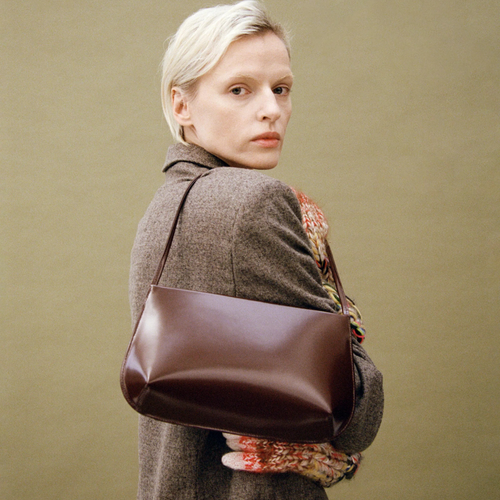 FANE - Bra bag spazzolato choc
