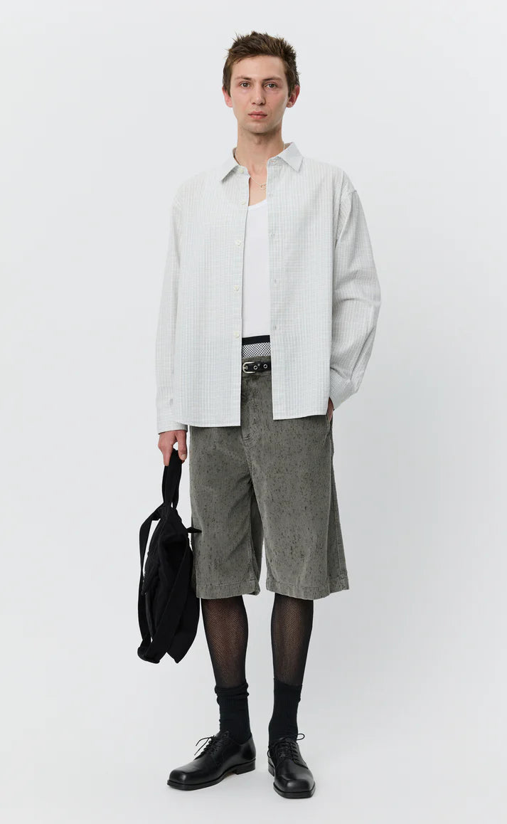 MFPEN - Generous shirt white connection check