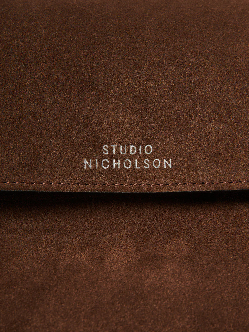 STUDIO NICHOLSON - Bag shiboru vesuvio suede STUDIO NICHOLSON