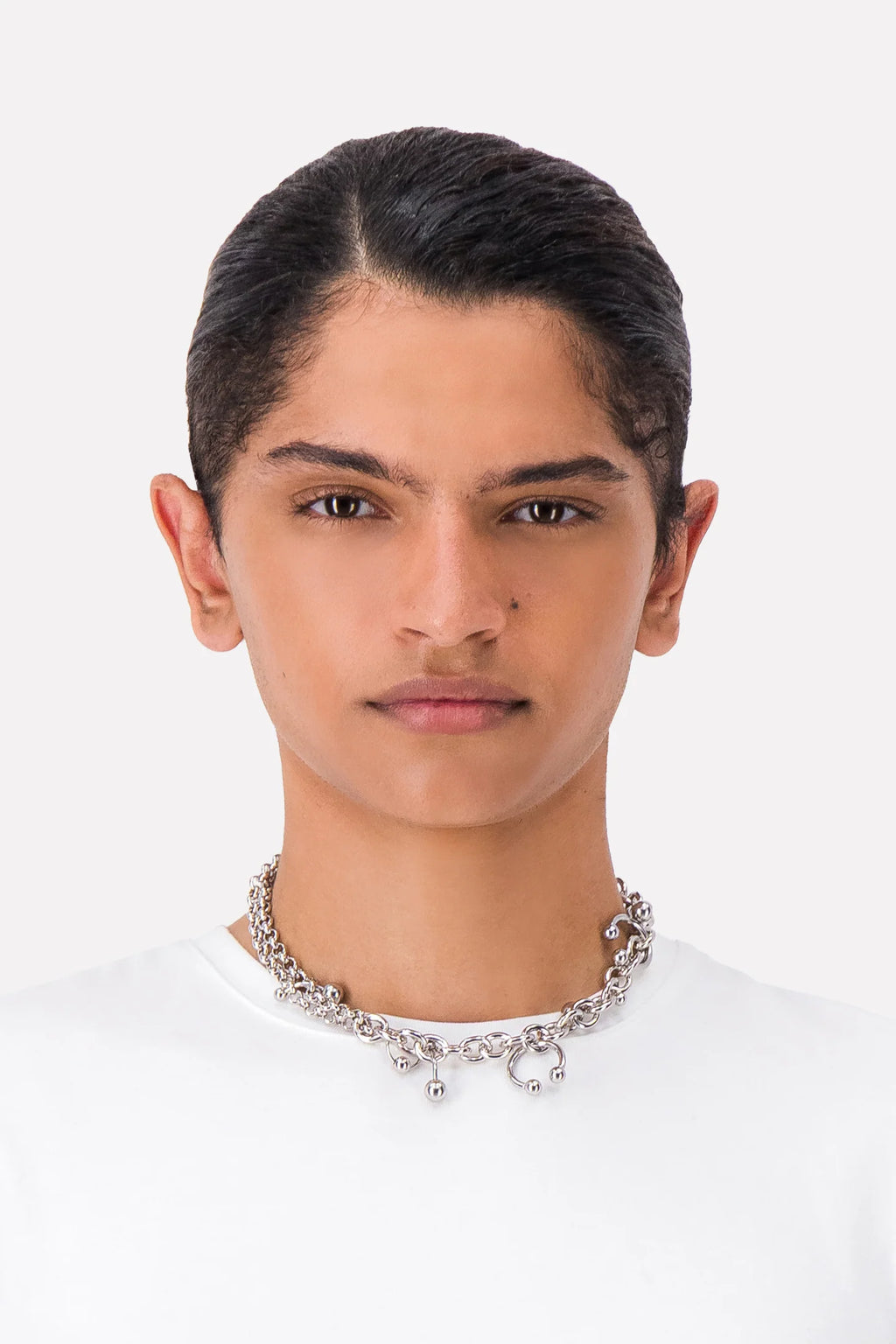 JUSTINE CLENQUET - holly necklace palladium