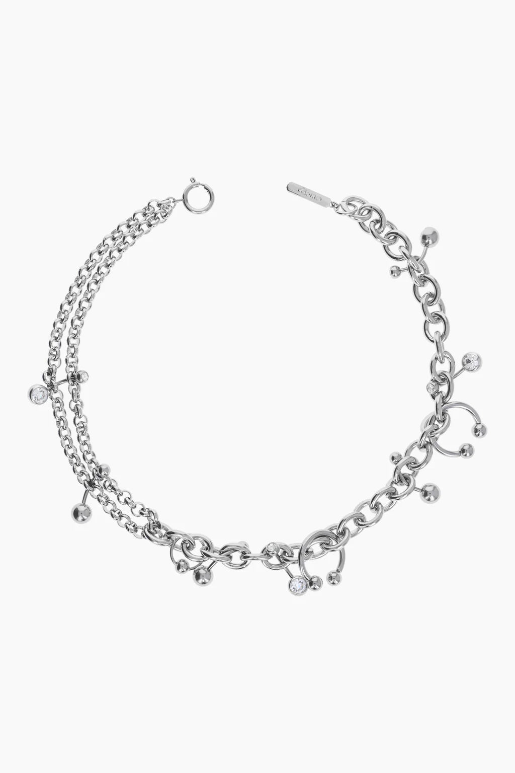JUSTINE CLENQUET - holly necklace palladium