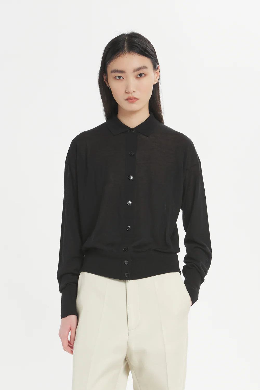 BARENA - Knitwear lucilla nero