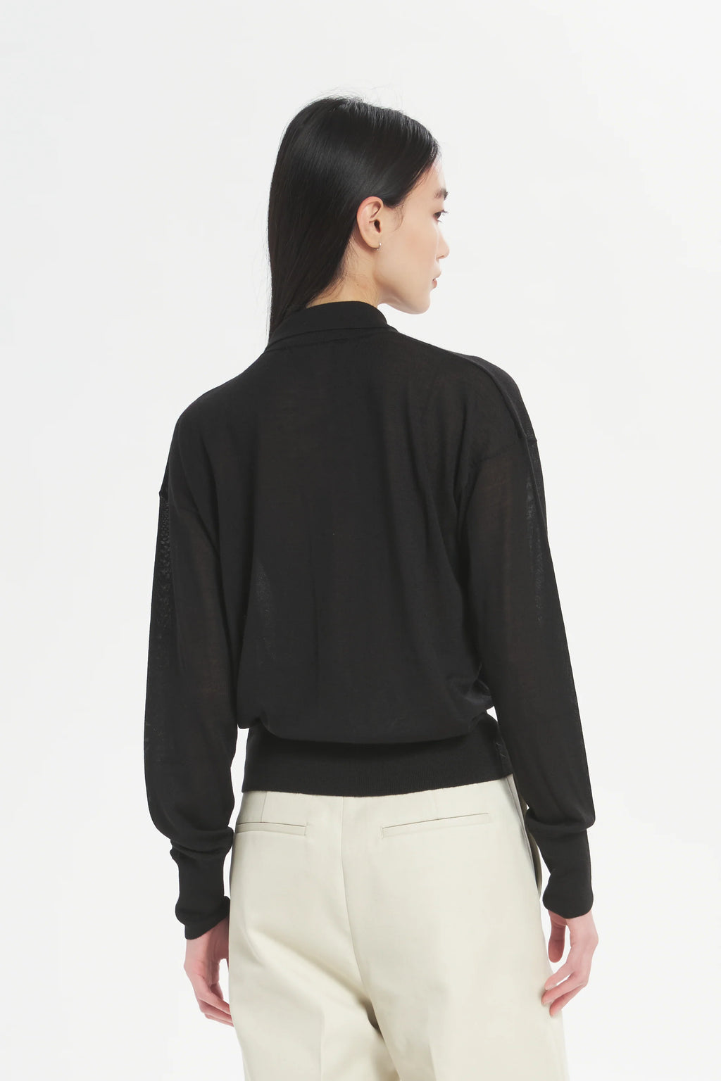 BARENA - Knitwear lucilla nero