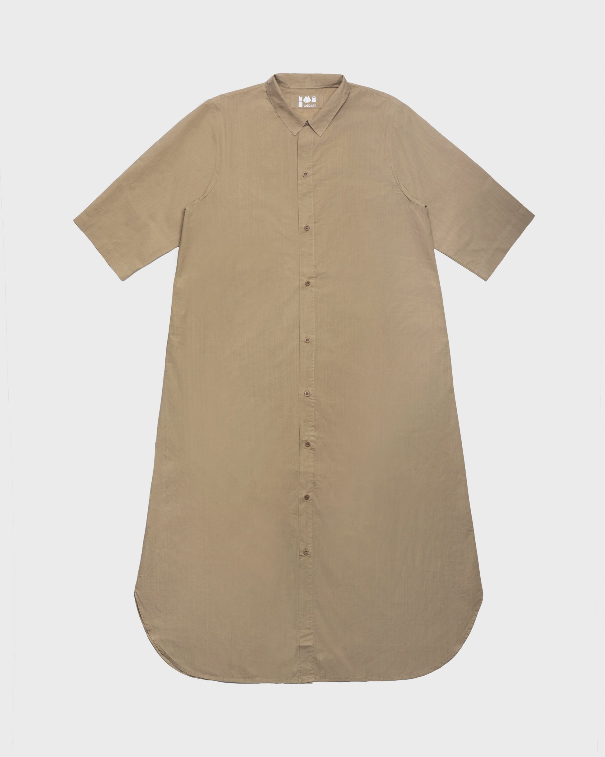 LABOART - Dress acca clara beige