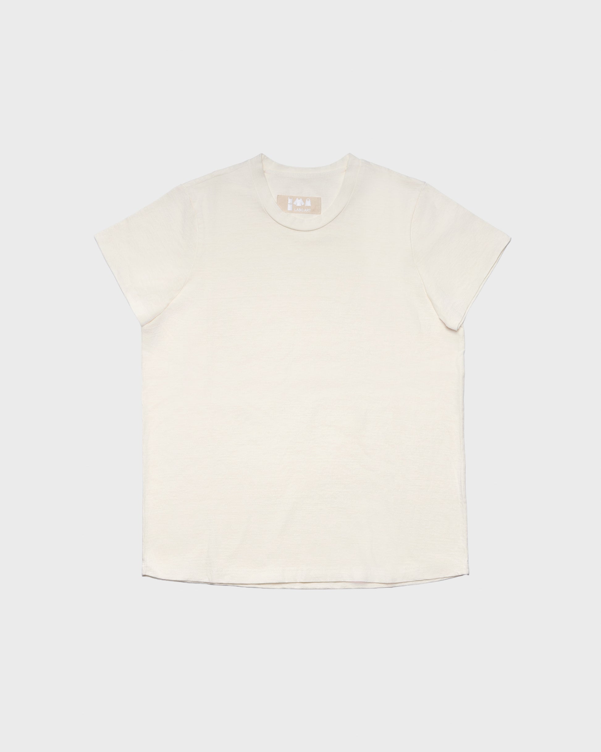LABOART - T-shirt maglia rico tiko avorio