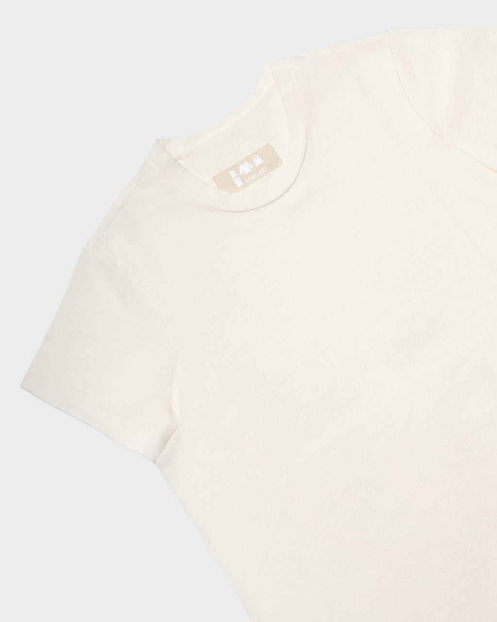 LABOART - T-shirt maglia rico tiko avorio