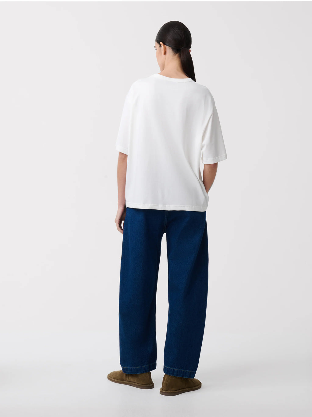 STUDIO NICHOLSON - Lee T-Shirt white