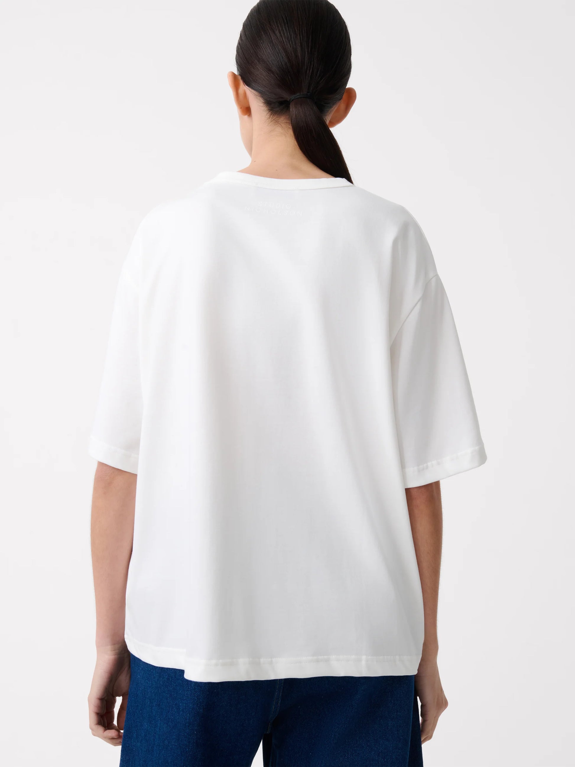 STUDIO NICHOLSON - Lee T-Shirt white