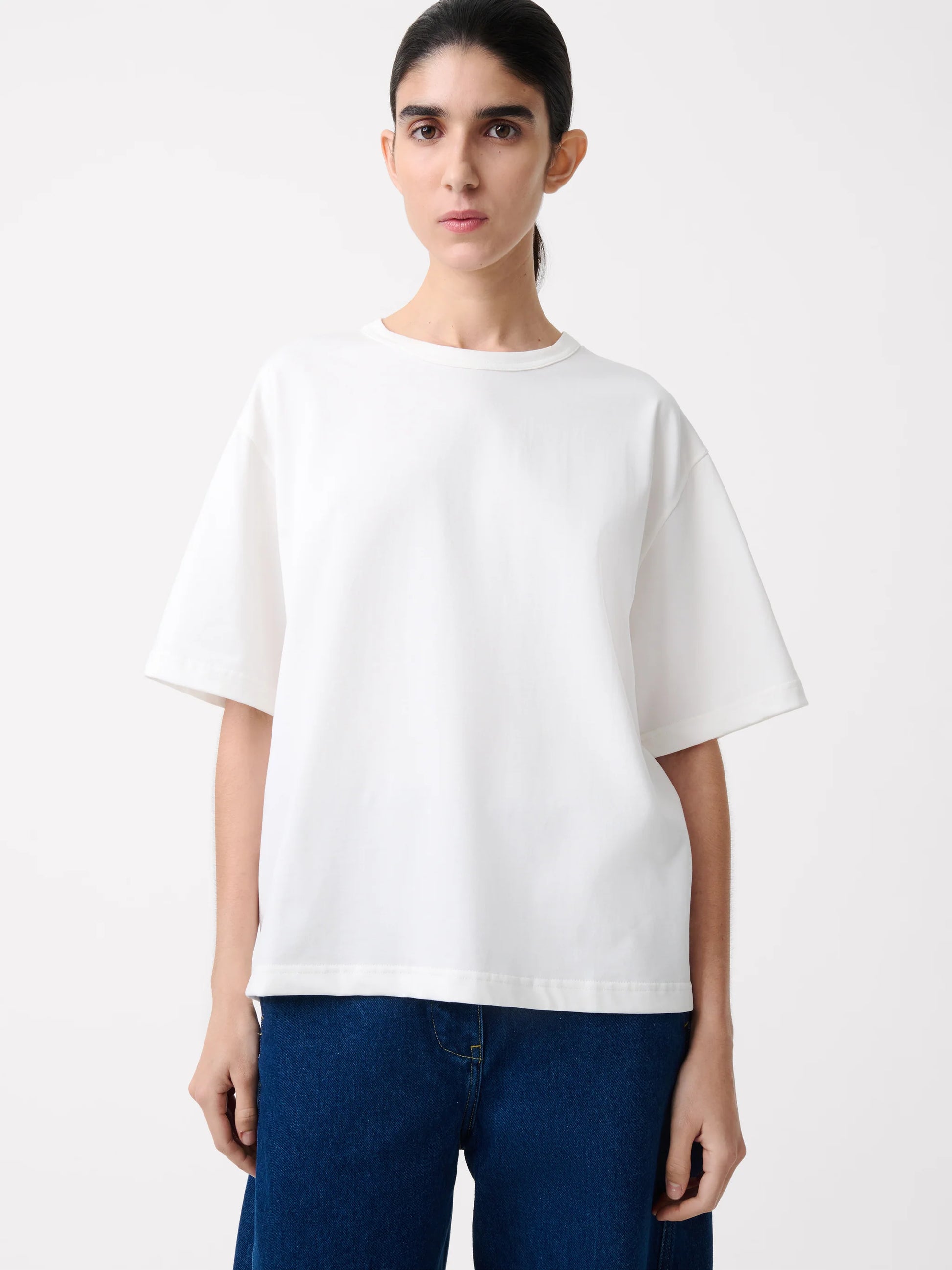 STUDIO NICHOLSON - Lee T-Shirt white