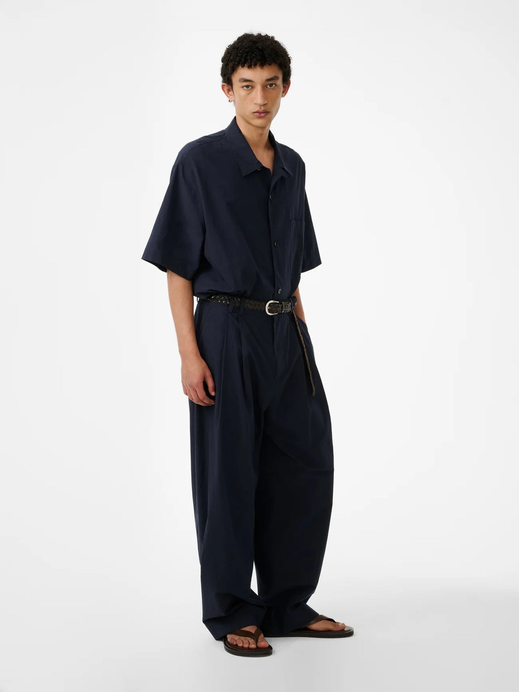 STUDIO NICHOLSON - Pantalon line ink