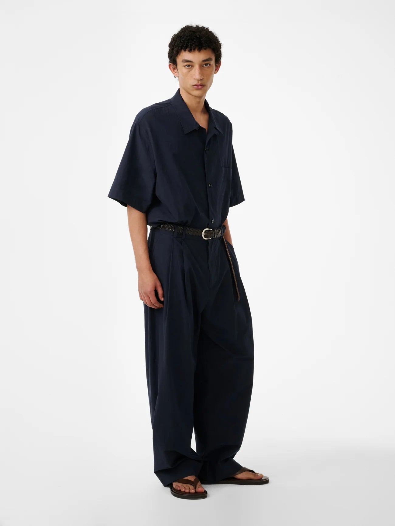STUDIO NICHOLSON - Pantalon line ink