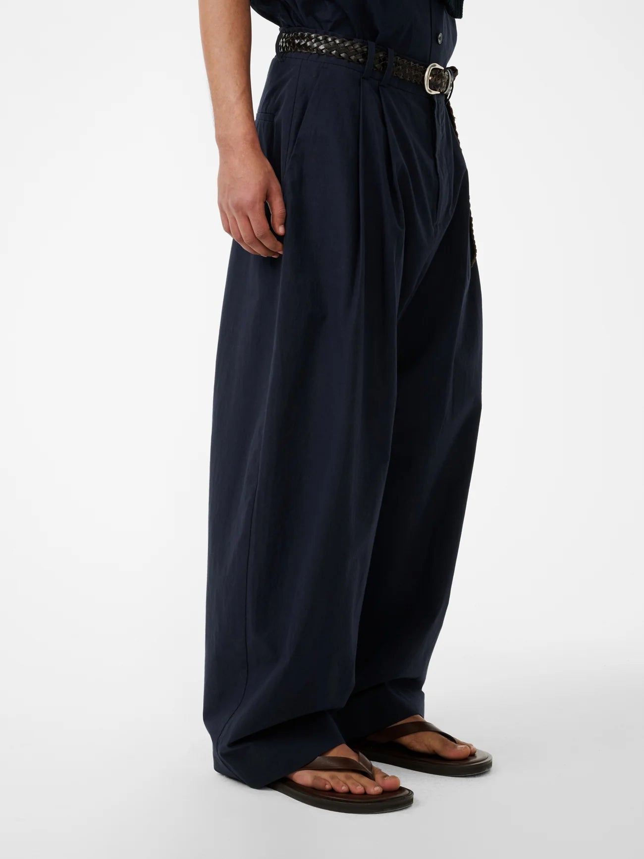 STUDIO NICHOLSON - Pantalon line ink