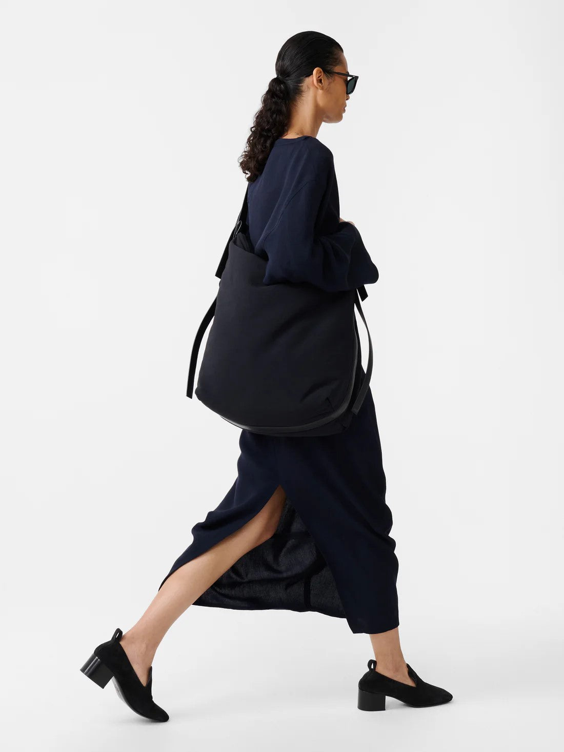 STUDIO NICHOLSON - Top lory darkest navy STUDIO NICHOLSON