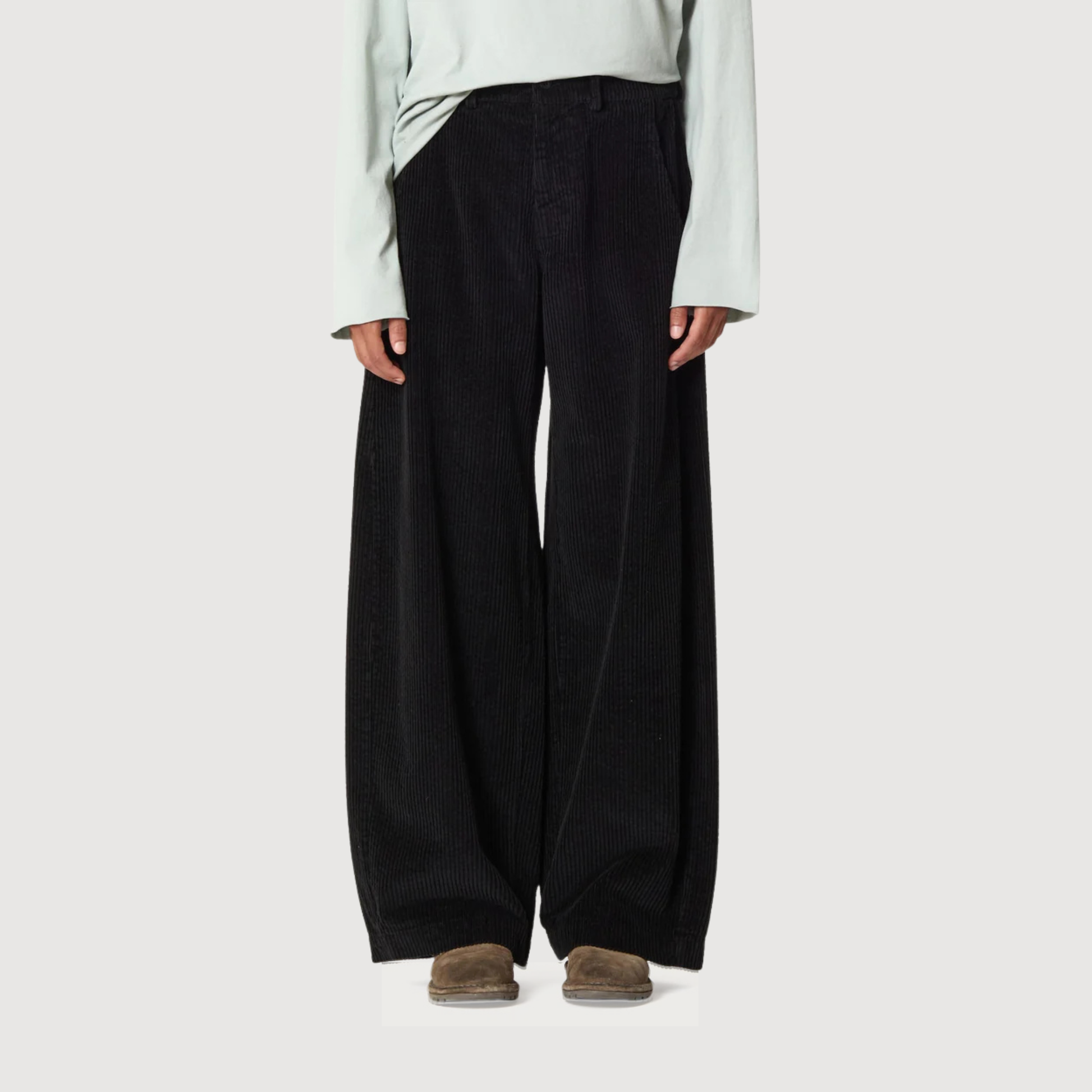 LABOART - Pant Sbam Velours black