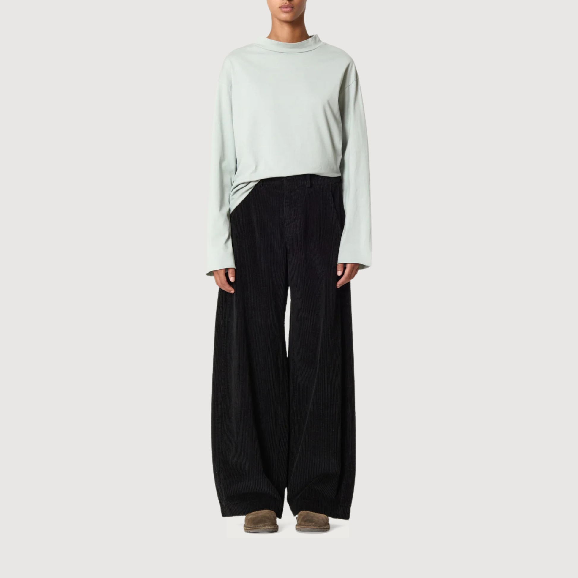 LABOART - Pant Sbam Velours black