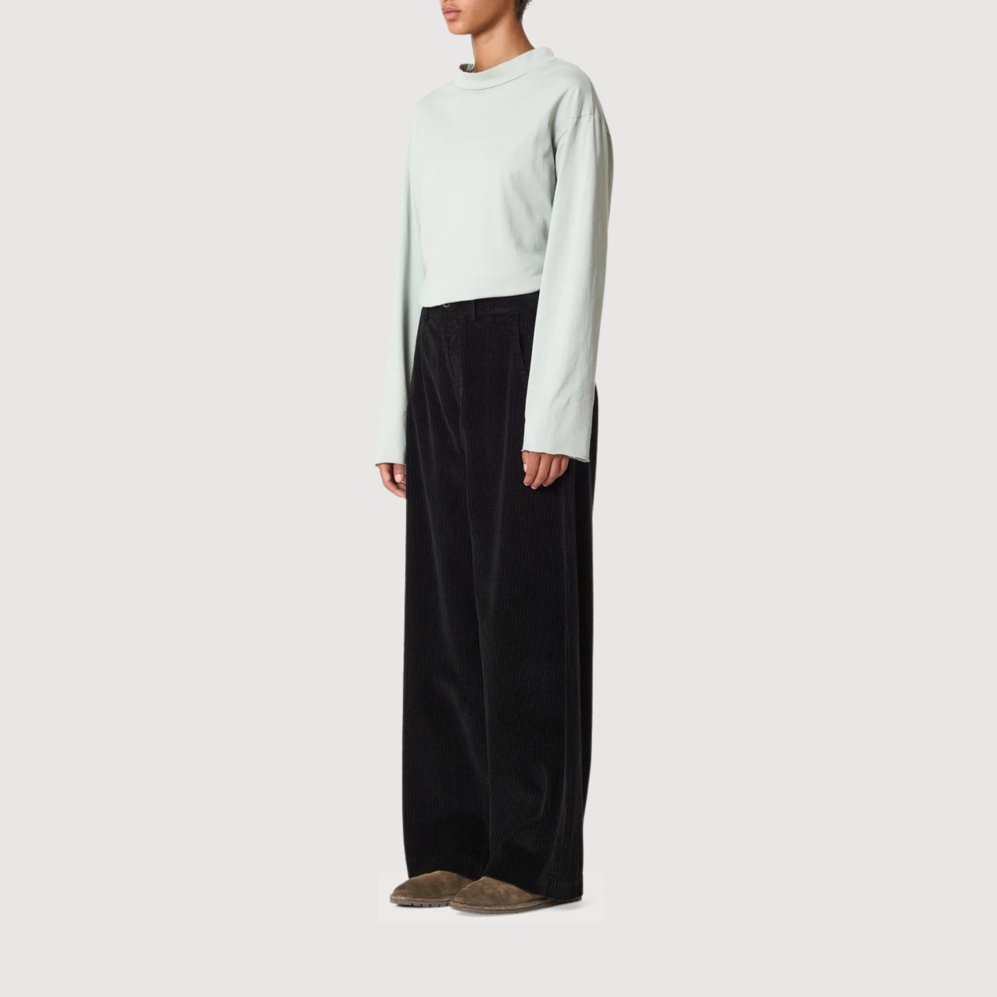 LABOART - Pant Sbam Velours black
