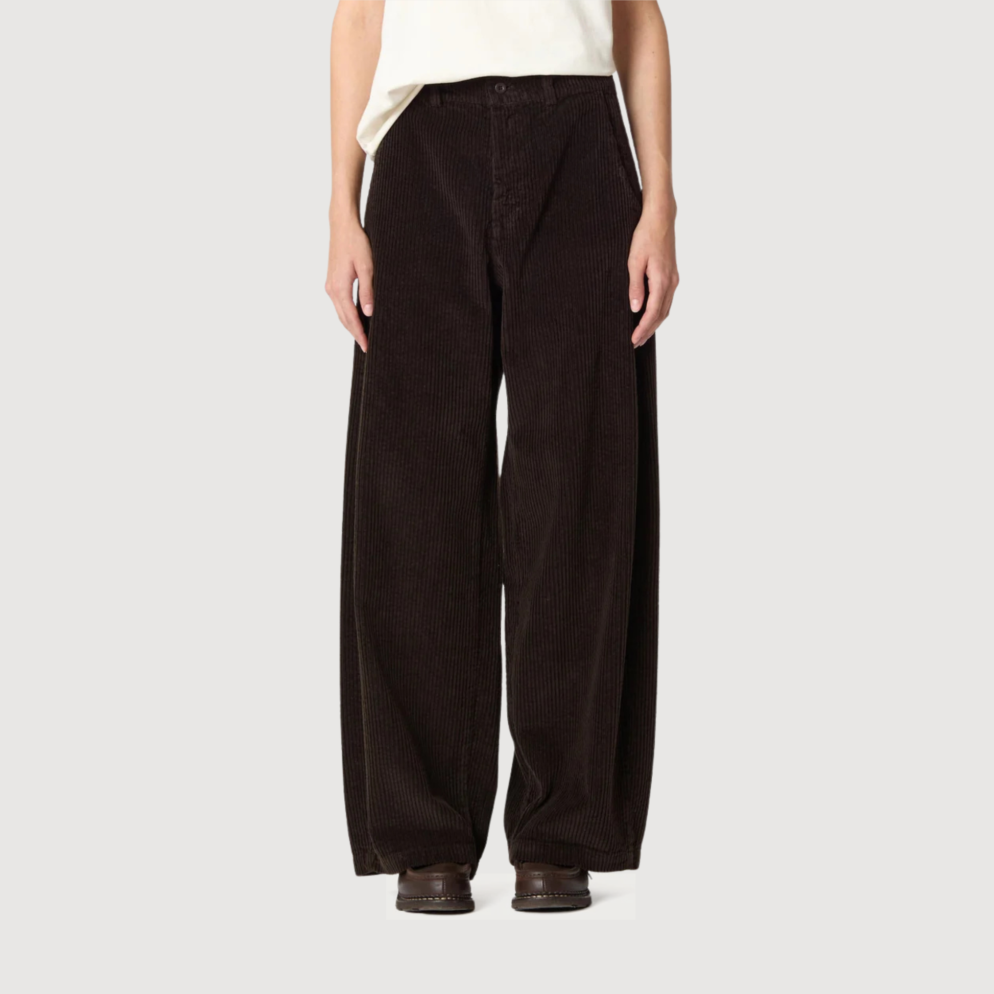 LABOART - Pant Sbam Velours cacao