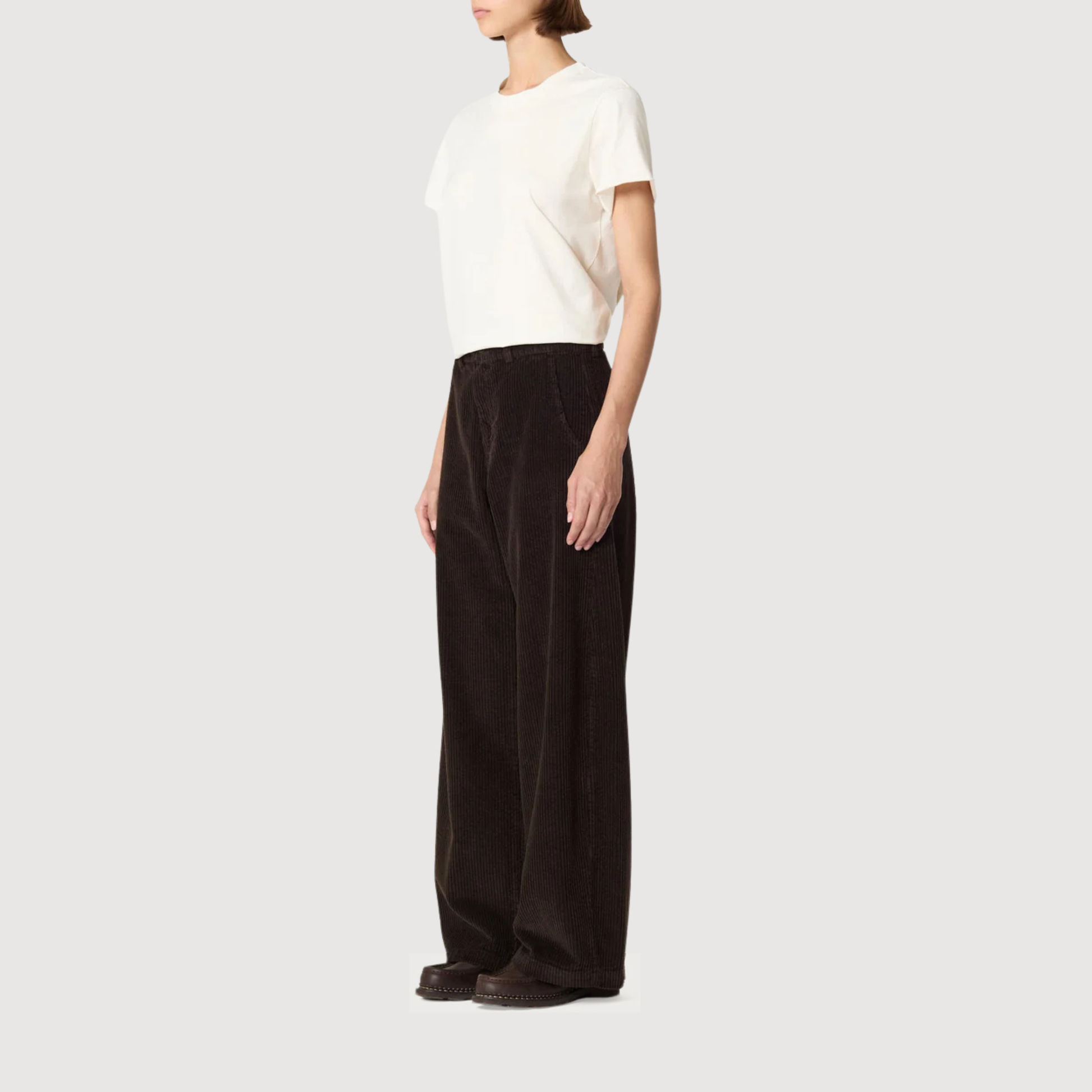 LABOART - Pant Sbam Velours cacao