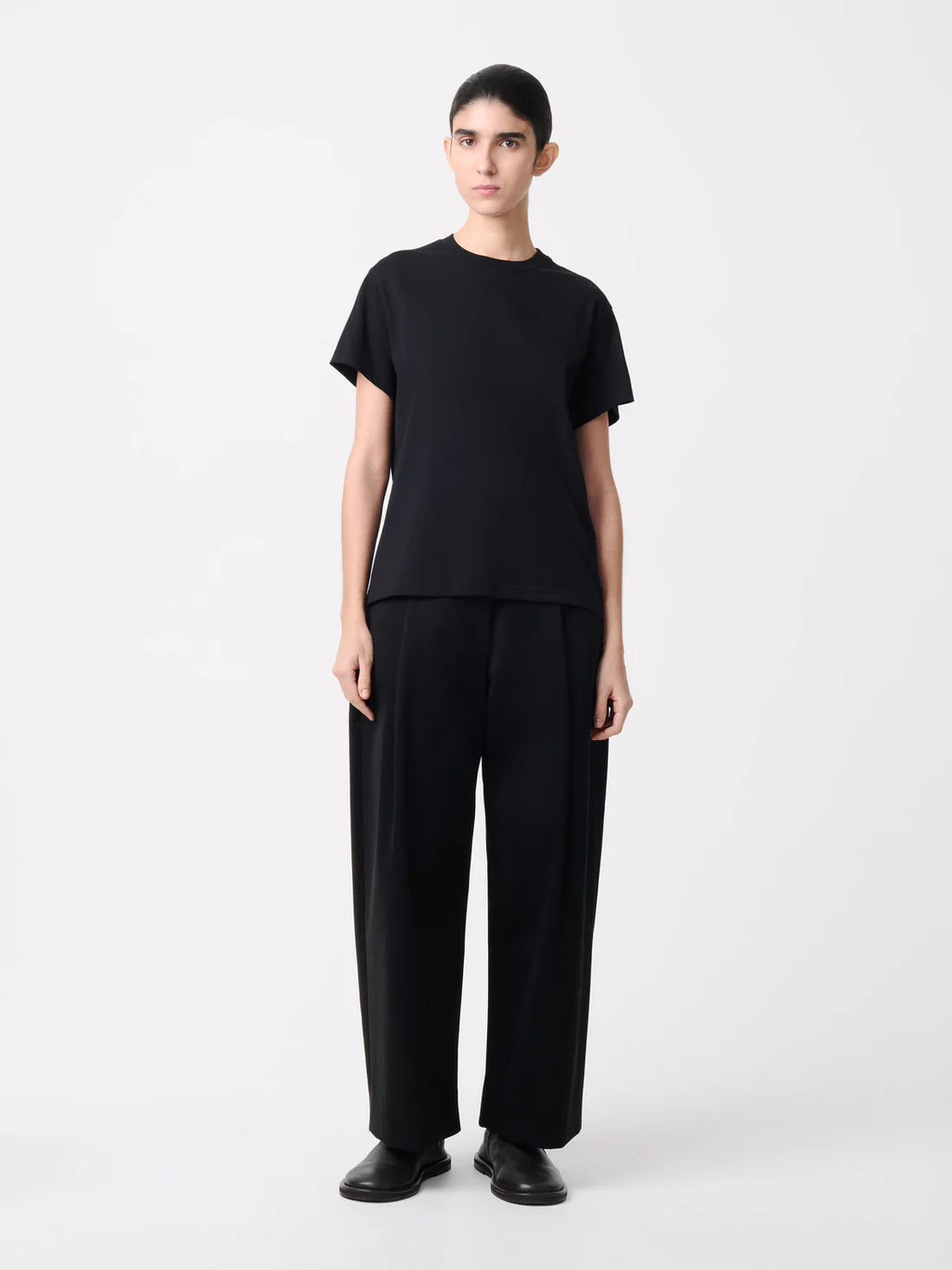 STUDIO NICHOLSON - T-shirt marine black