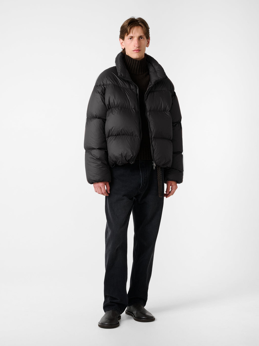 STUDIO NICHOLSON - Puffer massey black STUDIO NICHOLSON